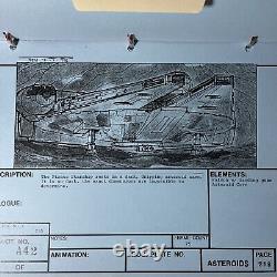 Star wars storyboards Empire Strikes Back movie props The Millennium Falcon Art