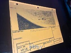 Star wars storyboards Empire Strikes Back movie props X-WING LUKE DAGOBAH Art