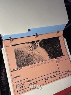 Star wars storyboards Empire Strikes Back movie props X-WING LUKE DAGOBAH Art