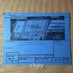 Star wars storyboards Empire Strikes Back movie props the HOTH BASE VADER X1