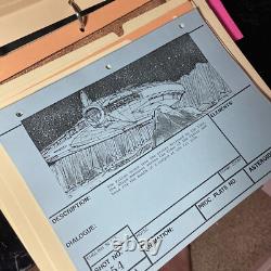 Star wars storyboards Empire Strikes Back movie props the Millennium Falcon Ship
