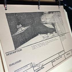Star wars storyboards Empire Strikes Back movie props the STAR DESTOYER Falcon