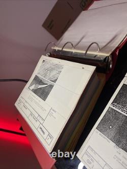 Star wars storyboards Empire Strikes Back movie props the STAR DESTOYER Falcon