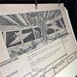 Star wars storyboards Empire Strikes Back movie props the STAR DESTROYER OFFICER