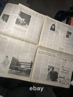 Stars Key And Hutch movie prop production Original COA Props Newspaper X1