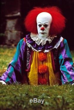 Stephen King It Pennywise Clown Movie Prop Horror Puppet Doll Tim Curry Scary