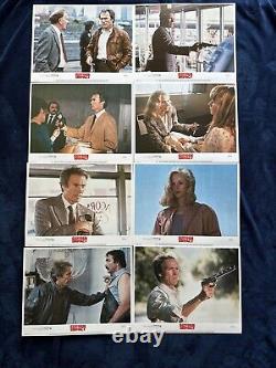 Sudden Impact 1983 Clint Eastwood 8 Lobby Cards 11x14 Dirty Harry Memorabilia