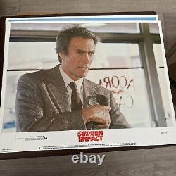 Sudden Impact 1983 Clint Eastwood 8 Lobby Cards 11x14 Dirty Harry Memorabilia