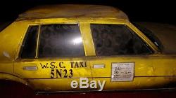 Sylvester Stallone Daylight Film Miniature HUGE Scale Taxi By Grant McCune WithCOA