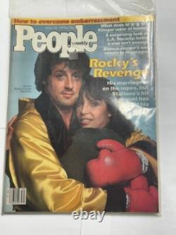 Sylvestor Stallone Ultimate ROCKY collection memorabilia RARE