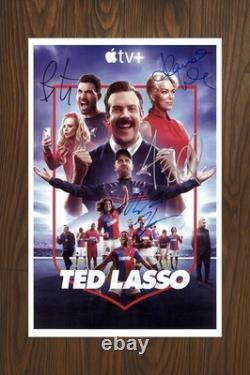 TED LASSO Signed Movie Poster 11x17 with COA Authentic Memorabilia