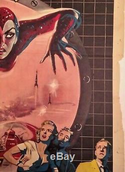 TERROR FROM THE YEAR 5000 Original 1958 theater poster 50s AIP sci-fi horror