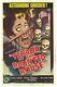 TERROR IN THE HAUNTED HOUSE MOVIE POSTER Original Folded 27x41 Horror Film 1959