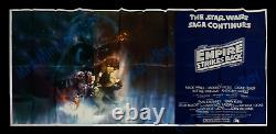 THE #1 RAREST Star Wars THE EMPIRE STRIKES BACK POSTER MOVIE PREMIERE 8-SHEET