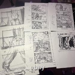THE ADDAMS FAMILY Movie Props Production Art Storyboards FESTER GOMEZ HORROR X1