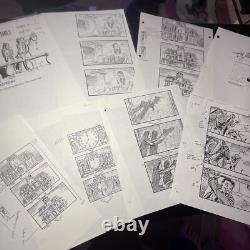 THE ADDAMS FAMILY Movie Props Production Art Storyboards FESTER GOMEZ HORROR X1