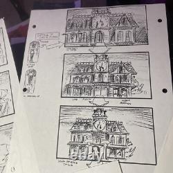THE ADDAMS FAMILY Movie Props Production Art Storyboards FESTER GOMEZ HORROR X1