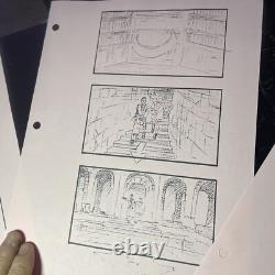 THE ADDAMS FAMILY Movie Props Production Art Storyboards FESTER GOMEZ HORROR X1