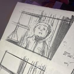 THE ADDAMS FAMILY Movie Props Production Art Storyboards FESTER GOMEZ HORROR X1