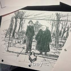 THE ADDAMS FAMILY Movie Props Production Art Storyboards FESTER GOMEZ HORROR X1