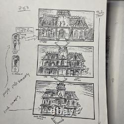 THE ADDAMS FAMILY Movie Props Production Art Storyboards FESTER GOMEZ HORROR X1