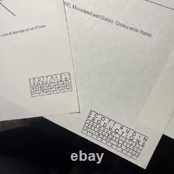 THE ADDAMS FAMILY Movie Props Production Art Storyboards FESTER GOMEZ HORROR X1