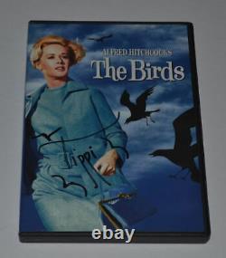 THE BIRDS Signed by TIPPI HENDREN Autograph DVD MOVIE RARE