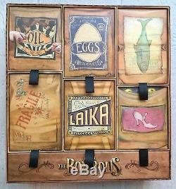 THE BOXTROLLS Figurines And Display case, Factory Sealed LAIKA Promo