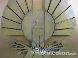 THE HUNGER GAMES Mockingjay 32x40 PANEM 3D Eagle Emblem Logo Plaque Movie Prop