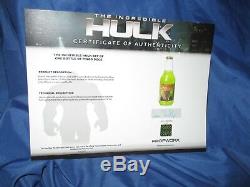 THE INCREDIBLE HULK Pingo Doce Bottle MOVIE PROP (Stan Lee/Avengers) withCOA
