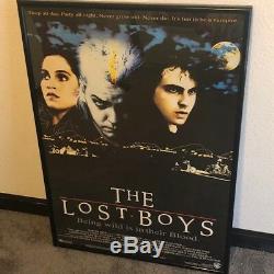 THE LOST BOYS 1987 POSTER original warner bros wb vampire movie frame wild blood
