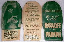 The Mummy Original 1932 Movie Herald Rare