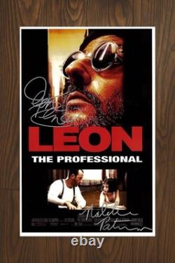 THE PROFESSIONAL Signed Movie Poster 11x17 with COA Authentic Memorabilia
