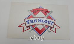 THE SCOUT / 1994 film crew Production Pass, Vehicle Window Placard