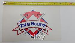 THE SCOUT / 1994 film crew Production Pass, Vehicle Window Placard