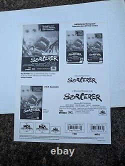 THE SORCERER Original Movie POSTER And Other Paper Memorabilia