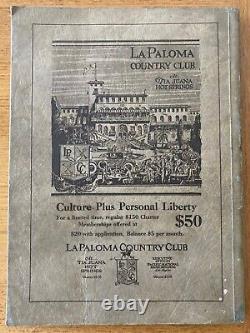 THE STANDARD October 1926, Vol 4, No. 9 (Standard Casting Directory) Original