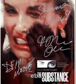 THE SUBSTANCE Signed Movie Poster 11x17 with COA Authentic Memorabilia