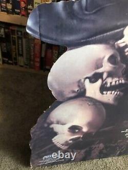 THE TEXAS CHAINSAW MASSACRE 2 (1986) Promotional Standee Original 71 Horror VHS