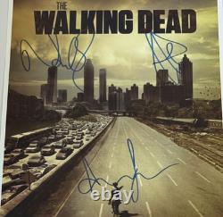 THE WALKING DEAD Signed Movie Poster 11x17 with COA Authentic Memorabilia