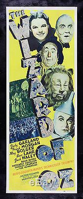 THE WIZARD OF OZ CineMasterpieces ORIGINAL MOVIE POSTER JUDY GARLAND 1939