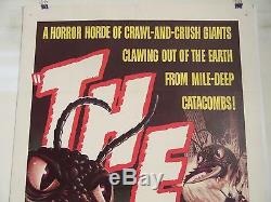 Them Original 1954 1sht Movie Poster Linen James Whitmore Ex