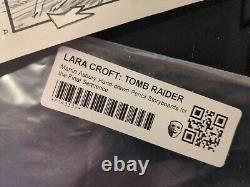 TOMB RAIDER movie props STORYBOARDS production art Lara Croft video game film