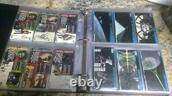 TOPPS STAR WARS EMPIRE STRIKES BACK WIDEVISION SET WITH FACTORY BINDER & promos