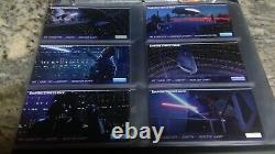 TOPPS STAR WARS EMPIRE STRIKES BACK WIDEVISION SET WITH FACTORY BINDER & promos