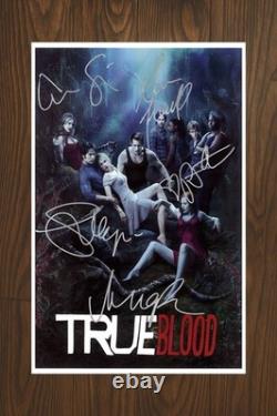 TRUE BLOOD Signed Movie Poster 11x17 with COA Authentic Memorabilia