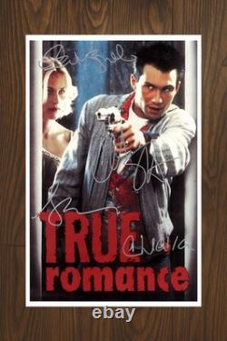 TRUE ROMANCE Signed Movie Poster 11x17 with COA Authentic Memorabilia