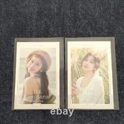 TWICE Sana Yes I am Sana 1st Photobook White Ver. Postcard Photocards Set Japan