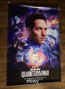 TWO QUANTUMANIA MARVEL STUDIOS 2023 D/S Bus Stop Movie POSTER 48X70inches