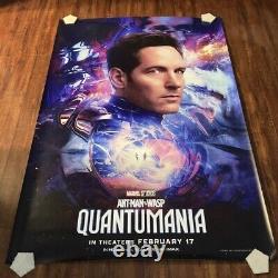 TWO QUANTUMANIA MARVEL STUDIOS 2023 D/S Bus Stop Movie POSTER 48X70inches